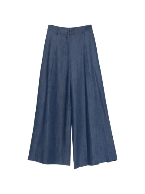 IMPERIAL belt-loop palazzo pants Blue P9A0LAZ