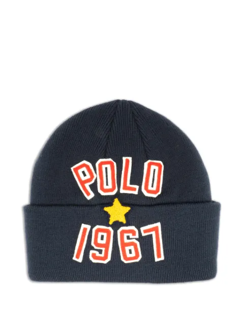 Polo Ralph Lauren 1967 Watchcap knitted beanie hat Blue PC0588411