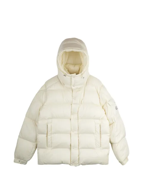 Moncler Maya 70th Anniversary Special Edition hooded down jacket Neutrals MON25