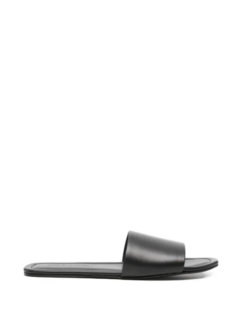 Kiton open-toe leather sandals Black D59818N0117101008