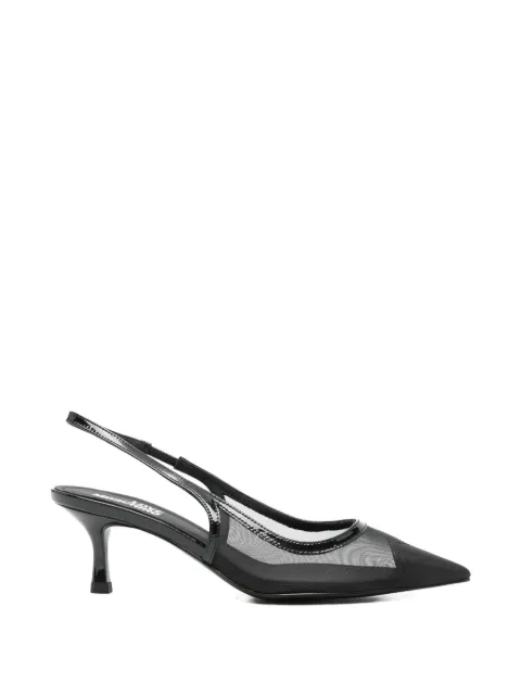 Love Moschino mesh point-toe pumps Black JA10526G0OIQ9
