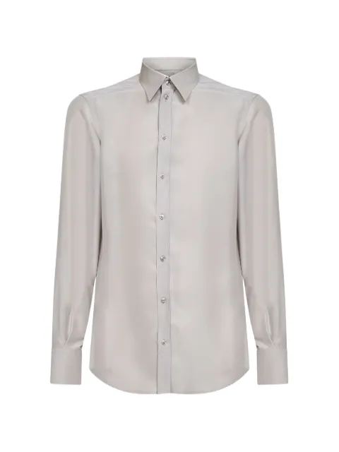 Dolce & Gabbana buttoned shirt Grey G5ML1TFU1ZA