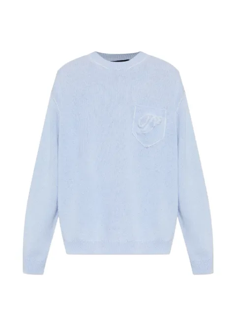 DSQUARED2 pocket knit jumper Blue S71HA1411D13214