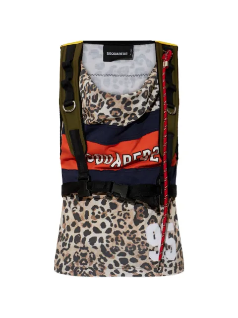 DSQUARED2 Wild2 tank top Neutrals S72NL0066D20130