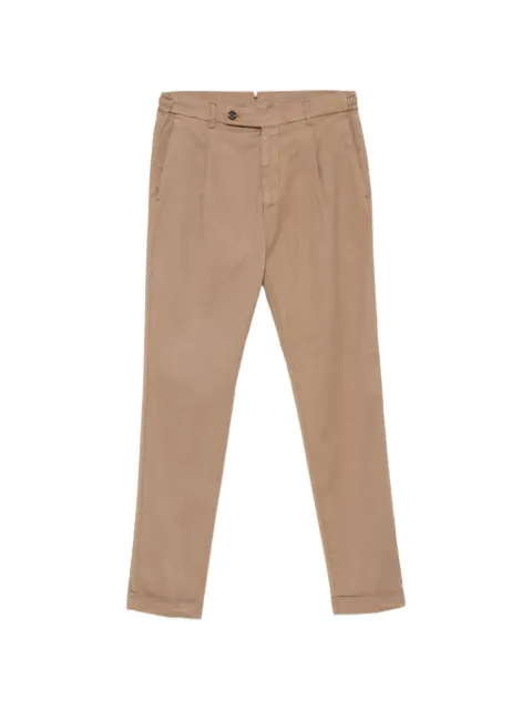 Berwich pleated trousers Neutrals XRETROLONGGDOL0015X
