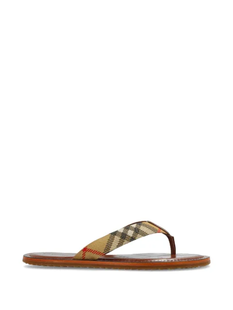 Burberry Check Pavilion sandals Neutrals 8123025