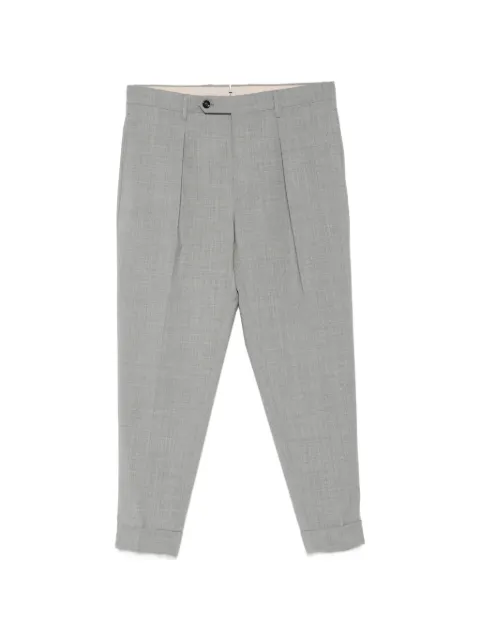 Berwich Chiaia pleated trousers Grey CHIAIAPO1383X