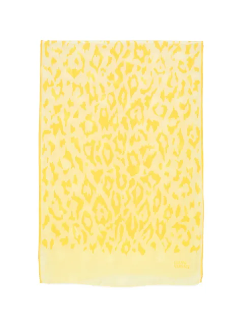 Versace Pre-Owned 1990s animal-print scarf Yellow VE250ATJ