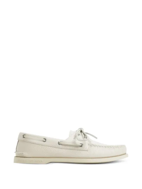Fortela Sperry leather boat shoes White SPMAO2EYEICLWHI