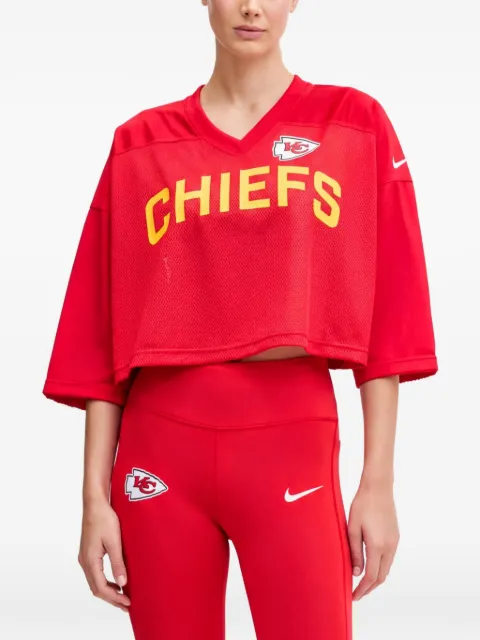Nike x NFL Kansas City Chiefs Wide Receiver V-neck T-shirt Red 03O365N7G