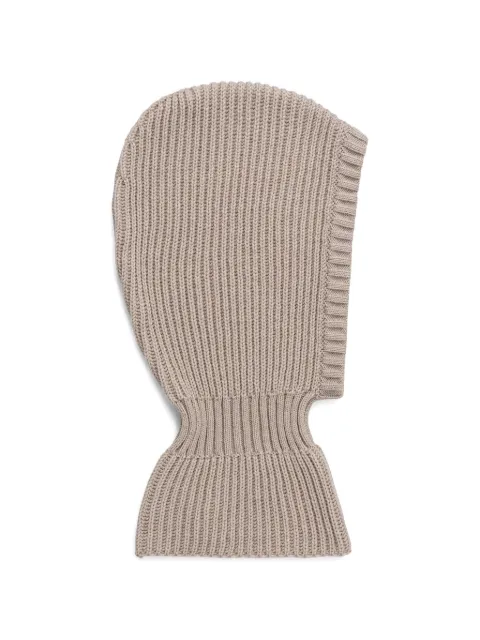 NEWLAND ribbed-knit balaclava Neutrals N4647834