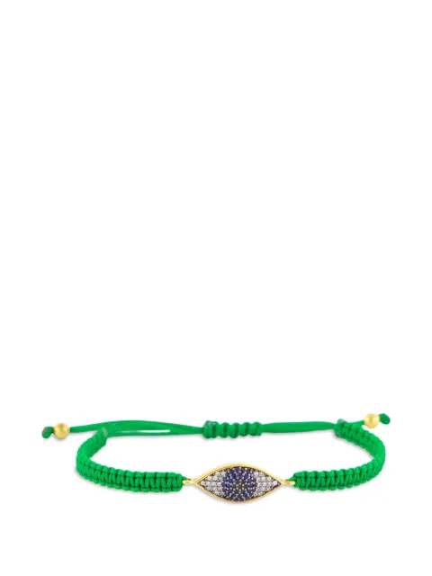 Begüm Khan evil eye bracelet Green BK20A0020000203
