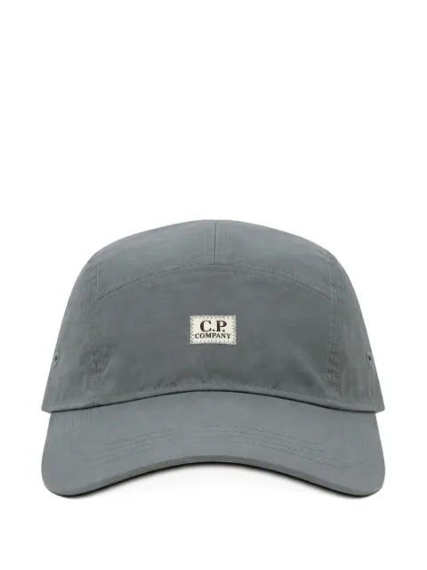 C.P. Company logo-patch baseball cap Blue 20CMAC047A110545A809