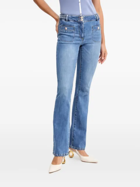 Morgan button-up jeans Blue PSASHA