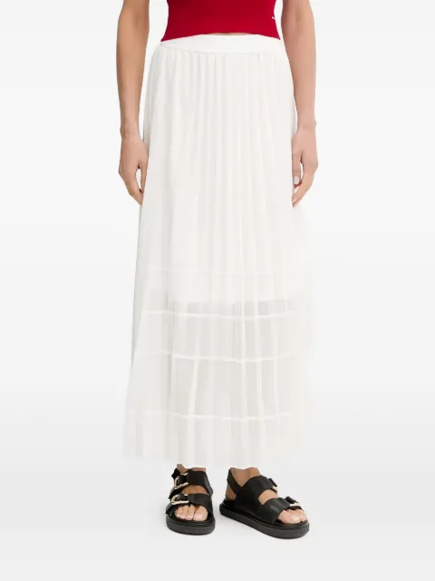 Morgan pleated skirt White JILA