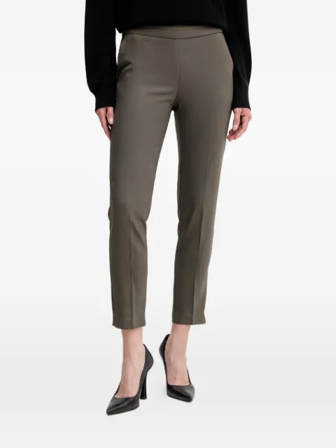 Morgan welt-pocket trousers Green PROSYF