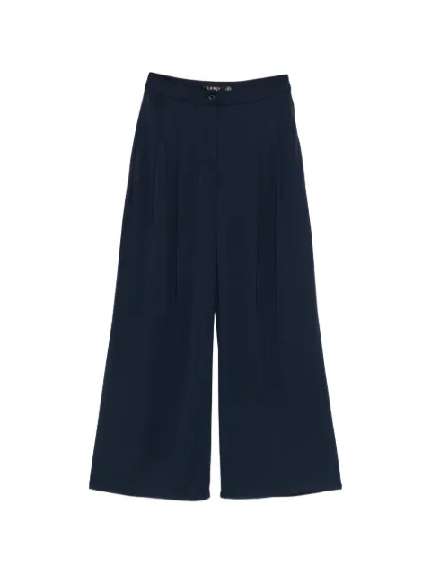 Lauren Ralph Lauren dart-detail trousers Blue 200980217