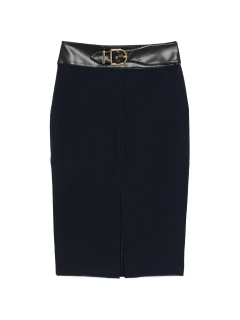 Lauren Ralph Lauren belt midi skirt Blue 200P03729