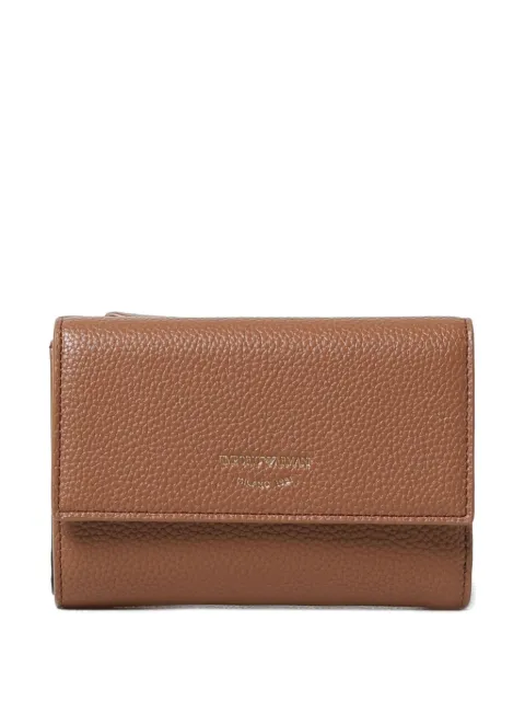 Emporio Armani textured wallet Brown Y3H326YVZ7B