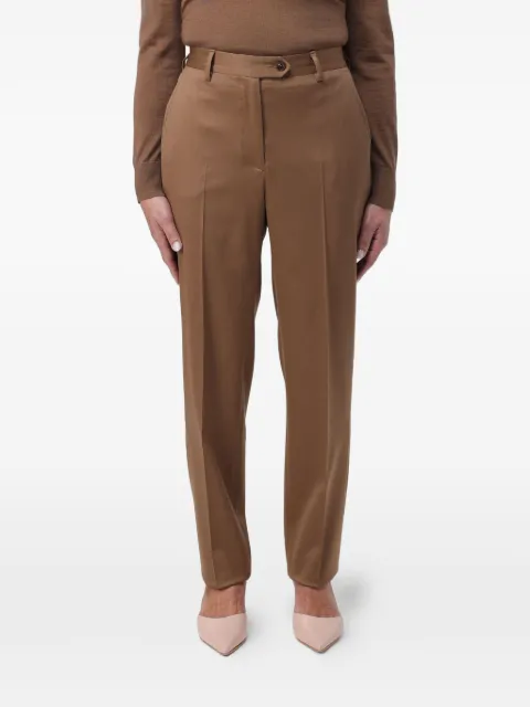 Kiton button trousers Brown D48125K0509C