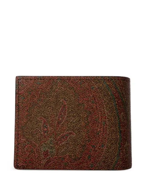 ETRO bi-fold arnica wallet Brown MP2D0004AKG75