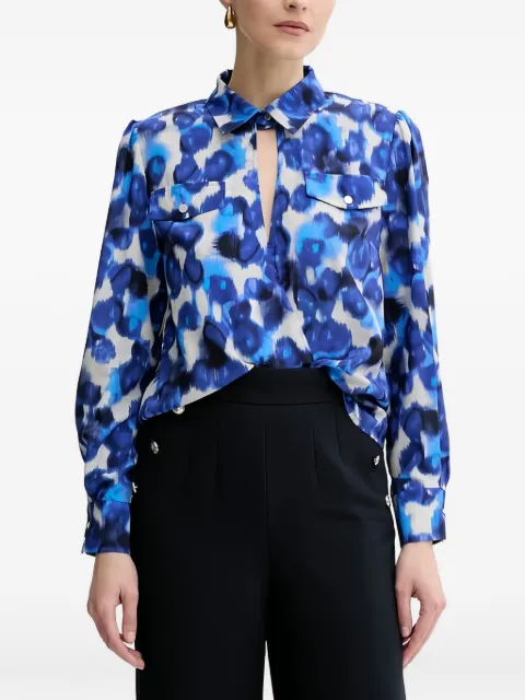 Morgan floral shirt Blue OFABIF