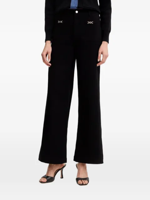 Morgan black flared jeans Black PSOFT1