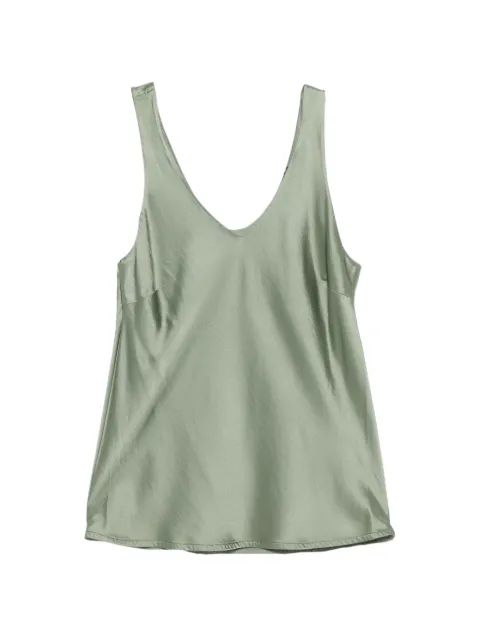DIXIE V-neck top Green R782A009A