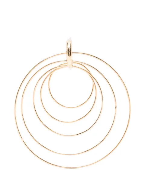 Panconesi Serpent hoop earings Gold S26EA012P