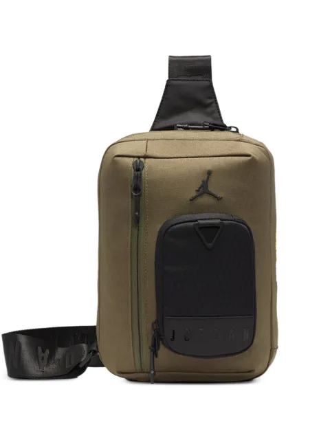Jordan logo crossbody bag Green MA0957E6F