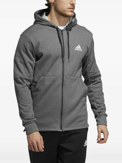 adidas zip-up hoodie Grey GD0867
