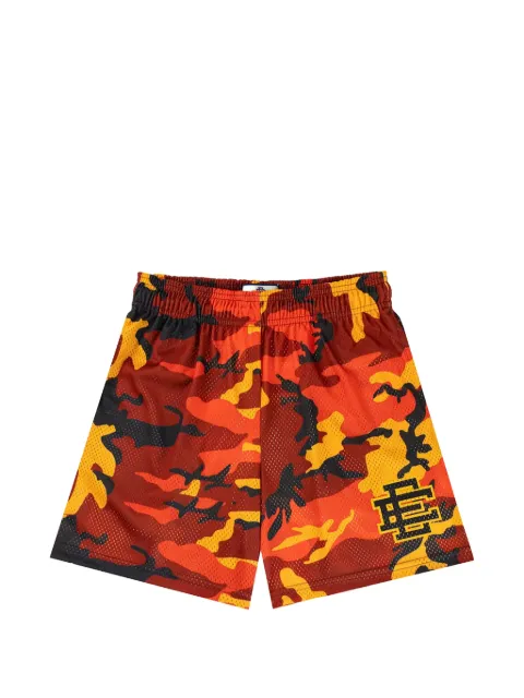 ERIC EMANUEL camouflage-pattern shorts Red EE224