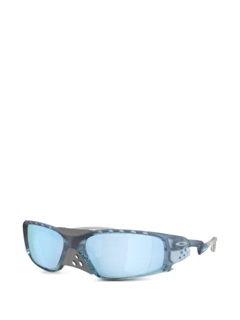 Oakley Plantaris SQ rectangle-frame sunglasses Blue OO9529