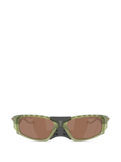 Oakley Plantaris SQ tinted-lense sunglasses Green OO9529