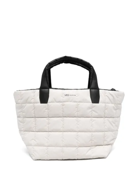 VeeCollective medium Porter quilted tote bag Neutrals 115202