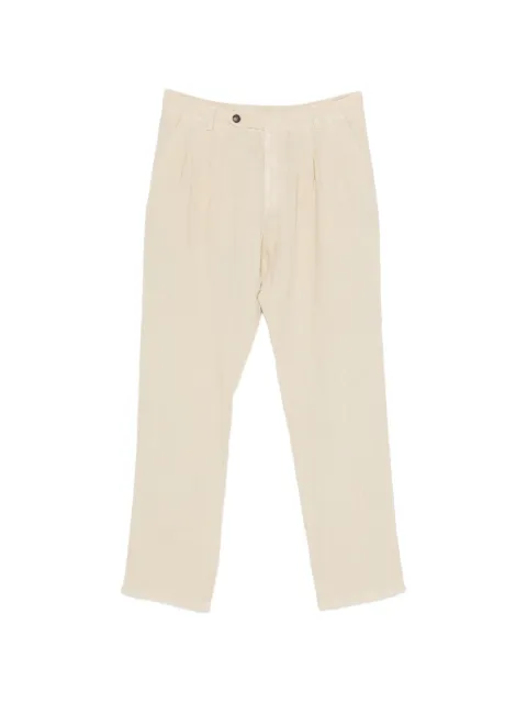 MC2 Saint Barth welt-pockets trousers Neutrals HAV0001