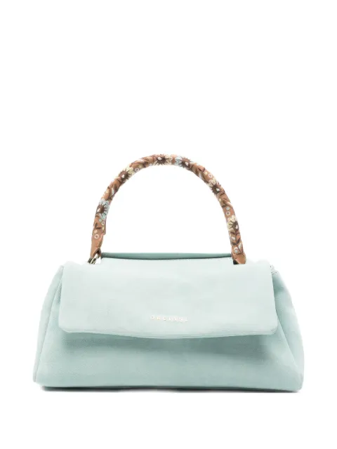 Orciani Sveva suede tote bag Blue B02159