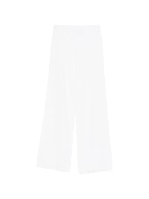 Kangra elasticated-waistband palazzo pants White 393915