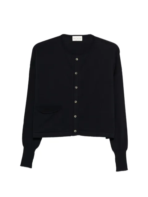 Ma'ry'ya buttoned cardigan Black YSK063