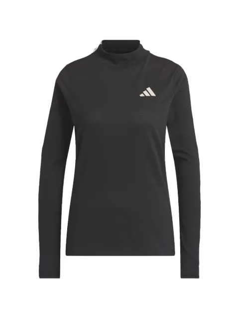adidas mock-neck golf T-shirt Black IK4384