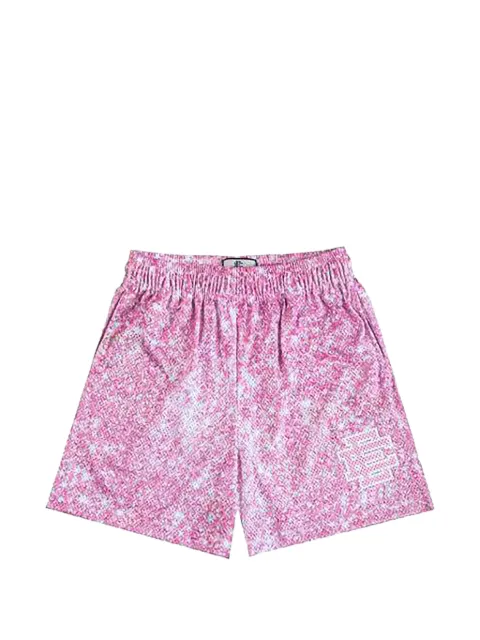 ERIC EMANUEL logo-detail shorts Pink EE256