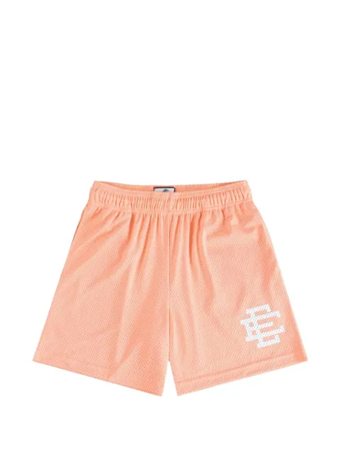 ERIC EMANUEL logo-detail shorts Orange EE254