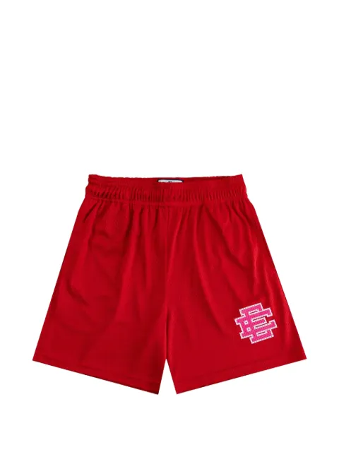 ERIC EMANUEL logo shorts Red EE223