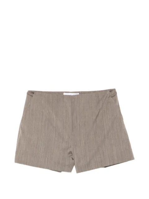 IRO striped shorts Neutrals WM30SISSY