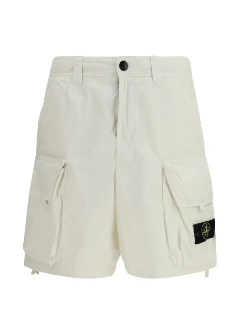 Stone Island L100009 cotton nylon micro ripstop shortsg waist Neutrals L1S15L100009S0318