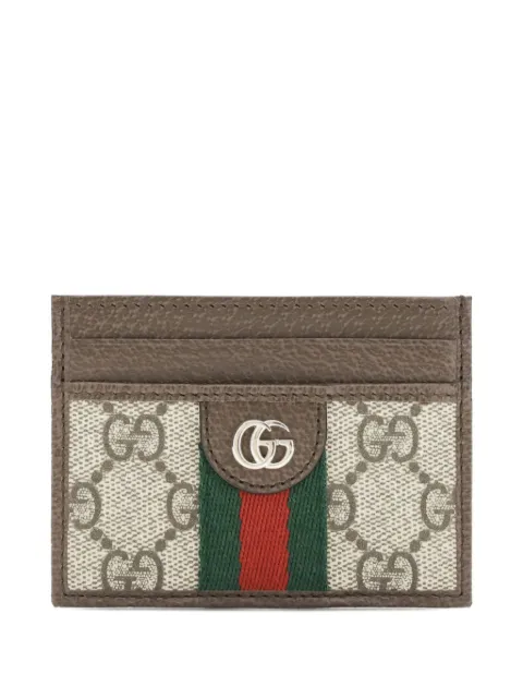Gucci Ophidia GG Supreme card holder Neutrals 838486FAE0L