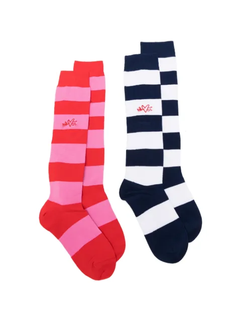 Charles Jeffrey Loverboy Loverboy sock - Multipack Blue LOVERBOYSOCKMULTIPACK