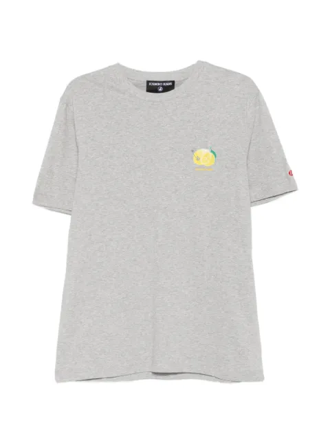 Iceberg 5D graphic-print T-shirt Grey F014P400