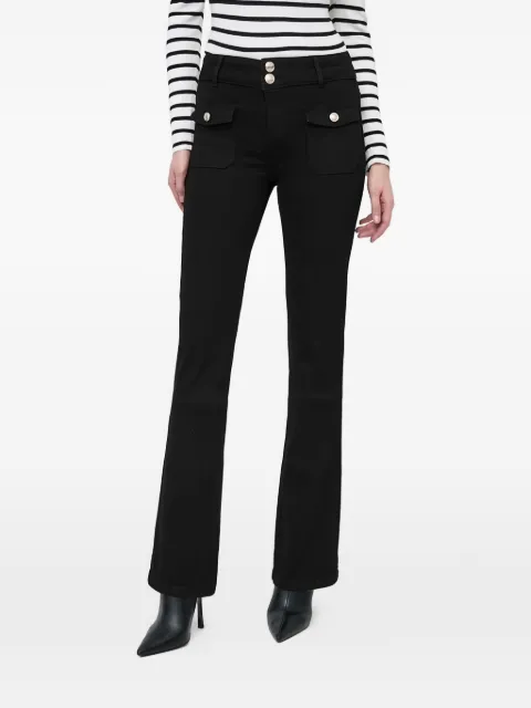 Morgan bootcut pocket jeans Black POLENNOIR