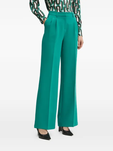 Morgan pleated palazzo pants Green PIANOF